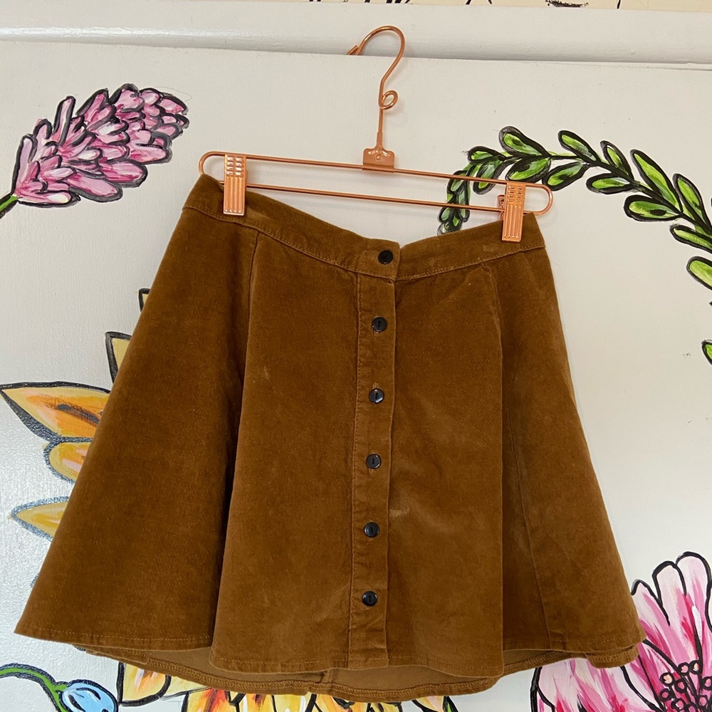 Suede Pacsun Skirt from Brandy Melville